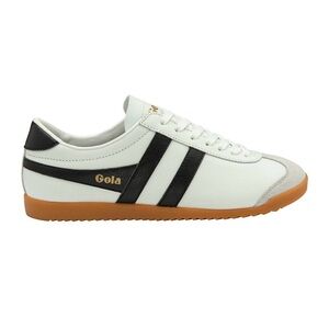 Gola White and Black Leather Bullet Sneakers, size 8, like new!